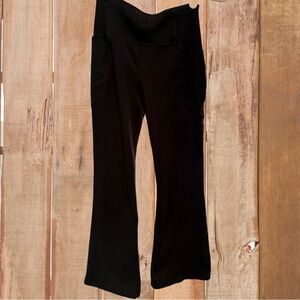 Stylish Black Kids work out flair pants